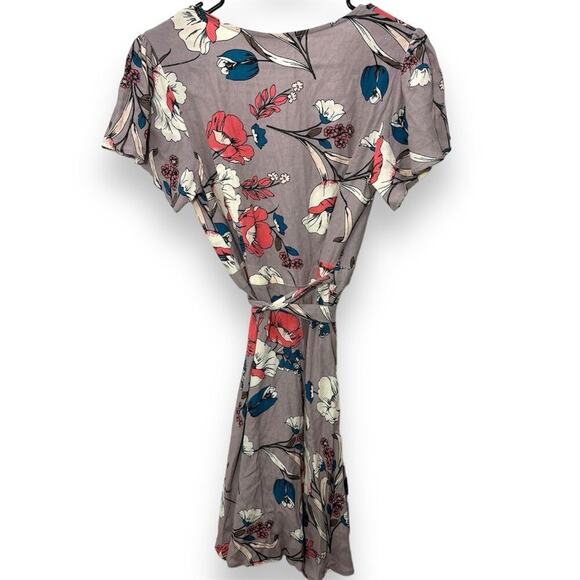 ASTR the Label Floral Midi Wrap Dress - Picture 3 of 7